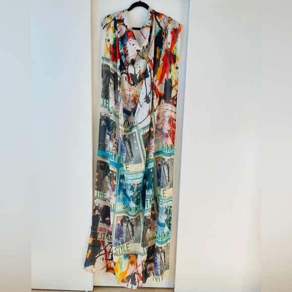 TILO Scarves wearable art 💙 Cotton Modal NEW with tags. - Picture 4 of 11